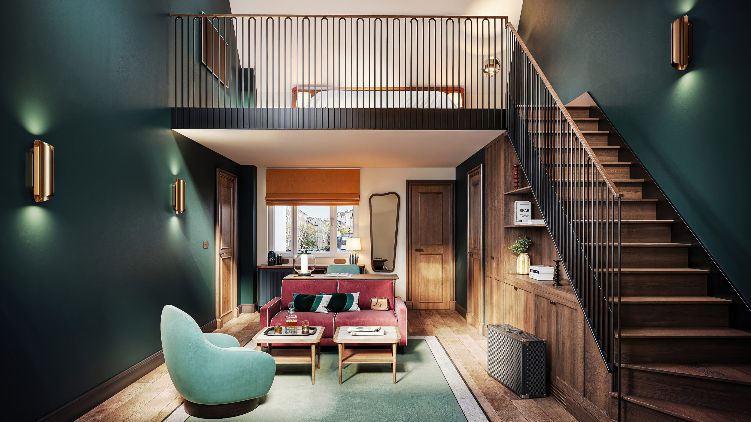 luxury hotel visualization