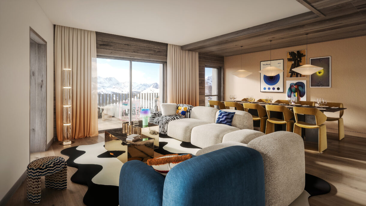 luxury interior rendering