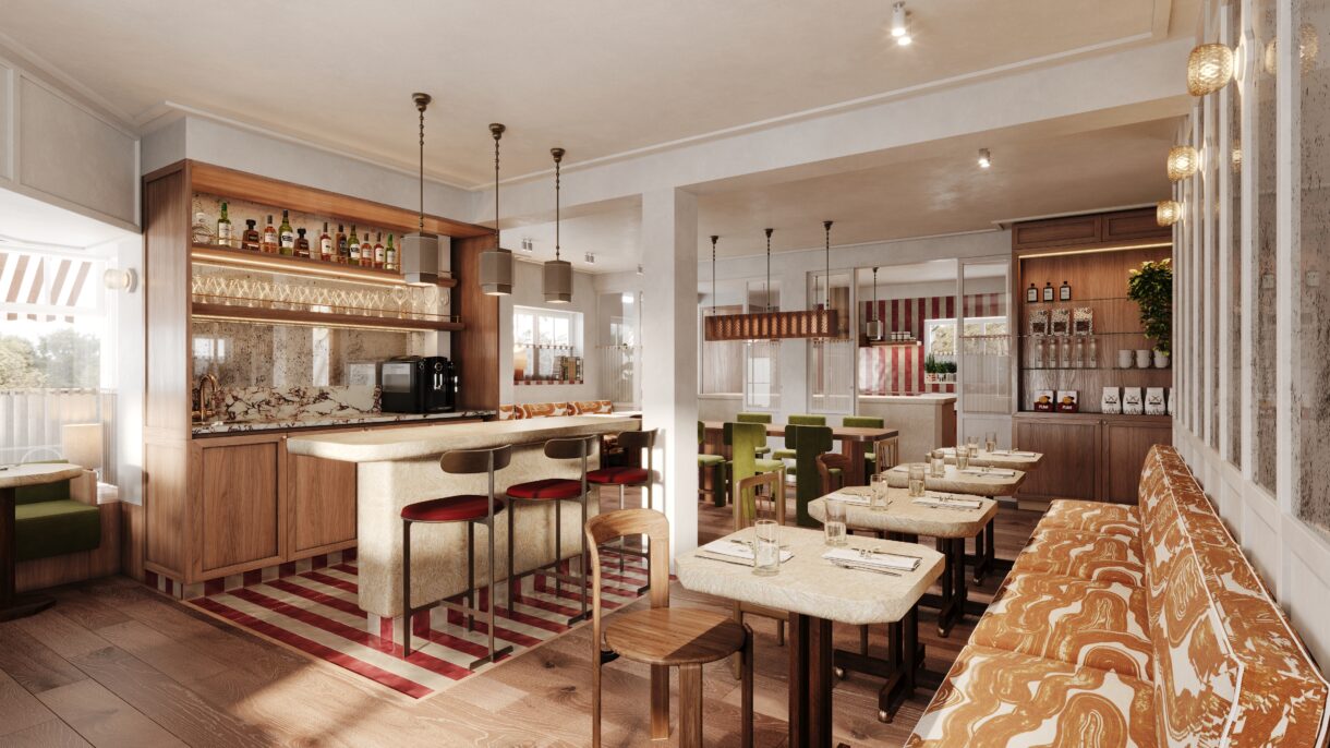 Villa 3D visualization