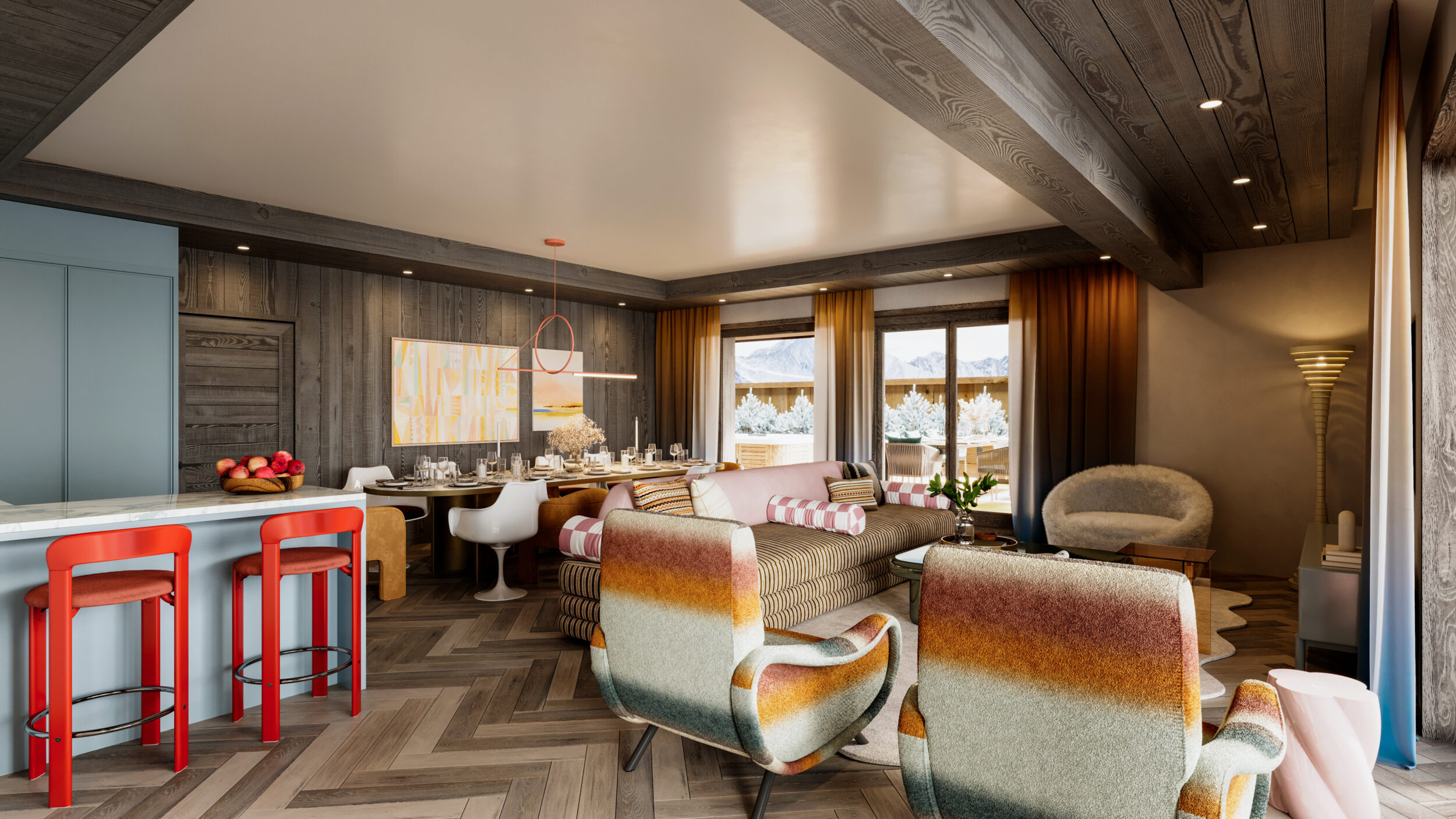 3d rendering interior design