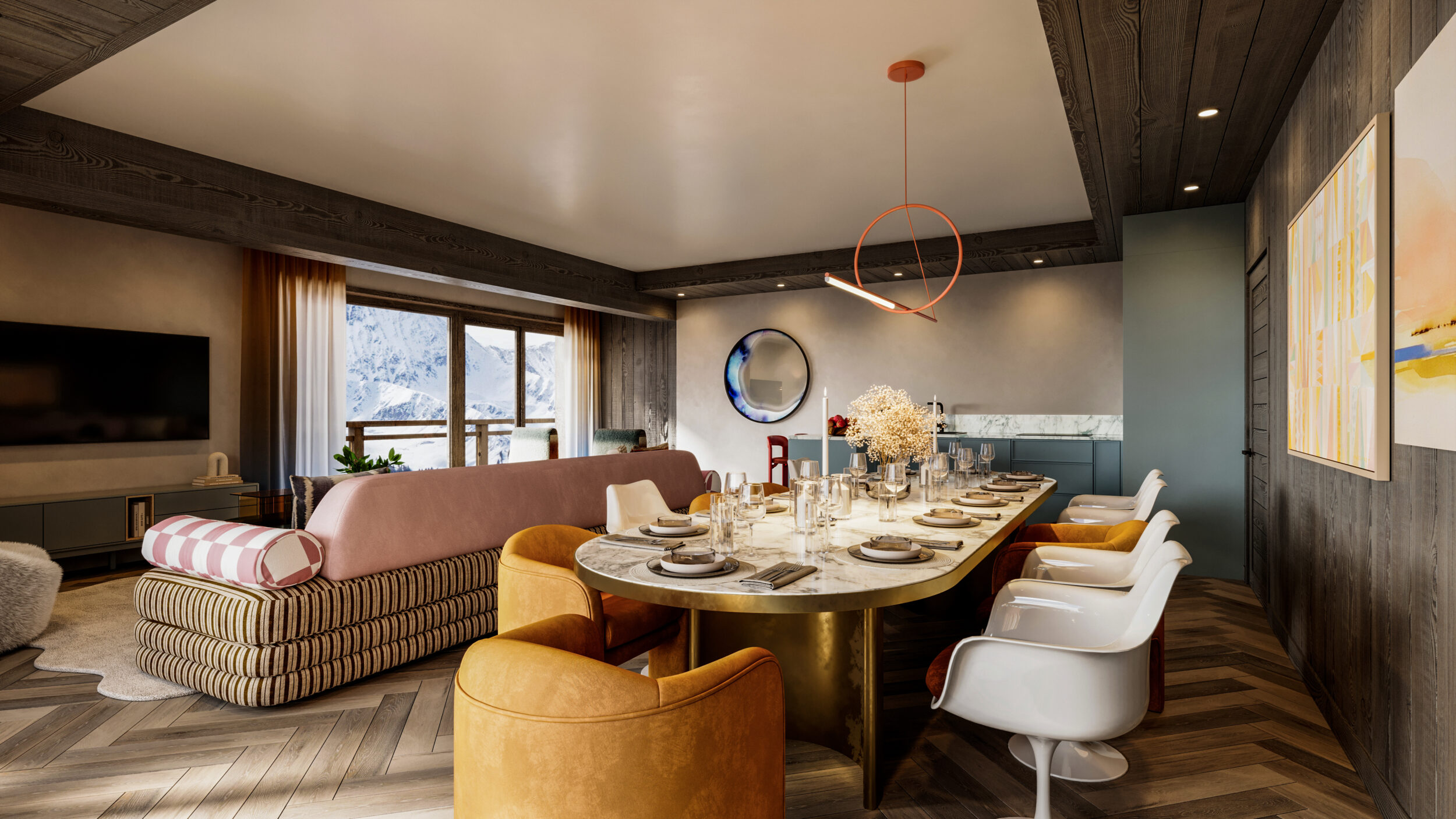 3d rendering interior design