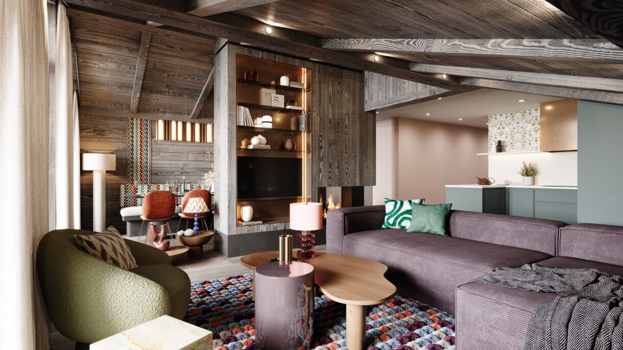 3D rendering for interior design