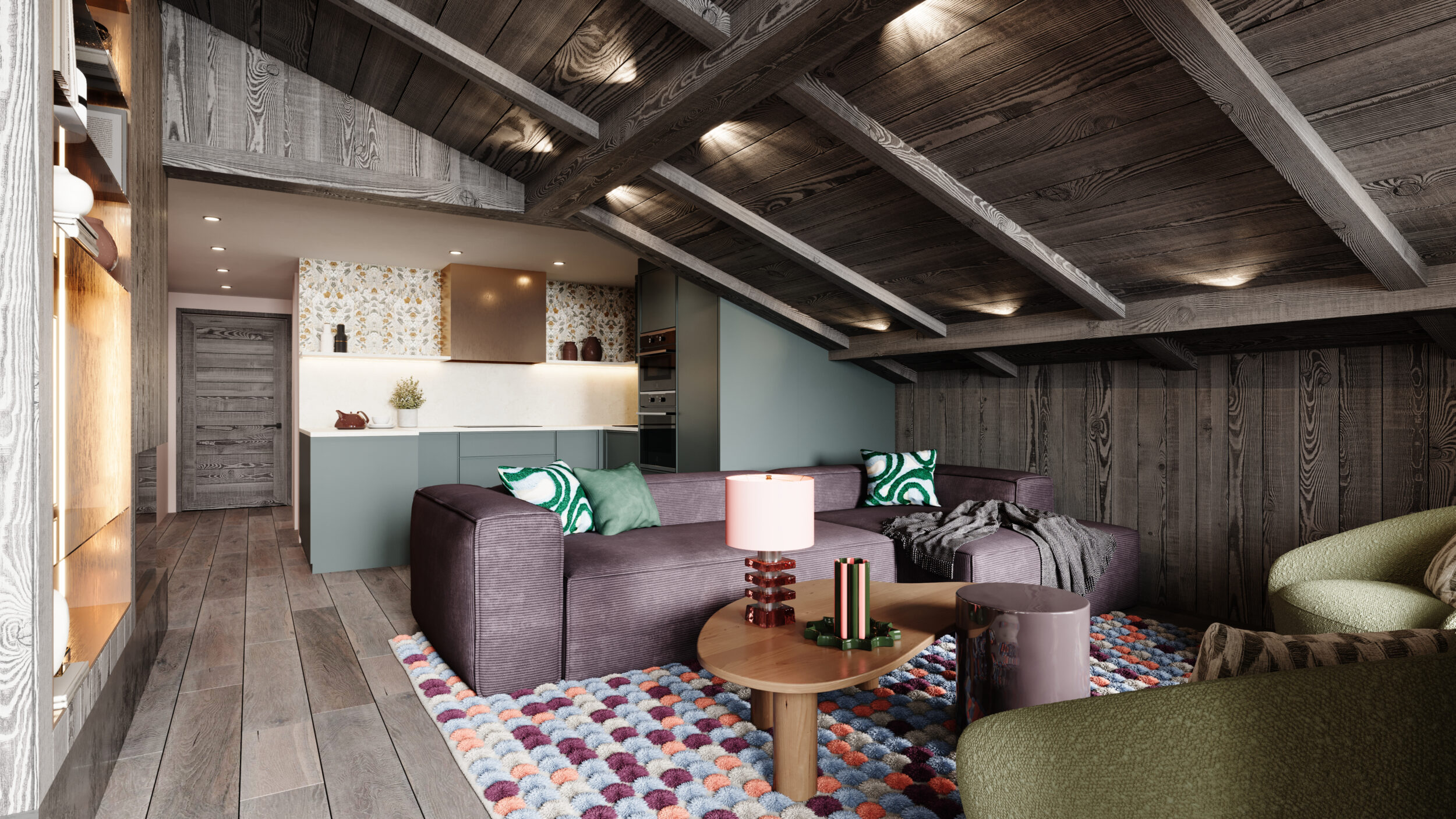 3D rendering for interior design